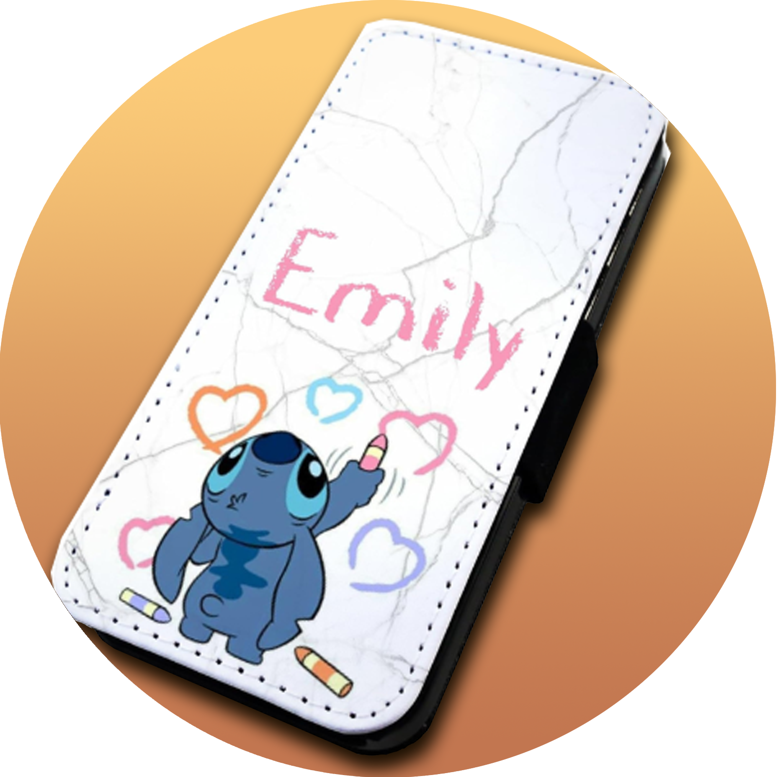Stitch Personalised Phone Case