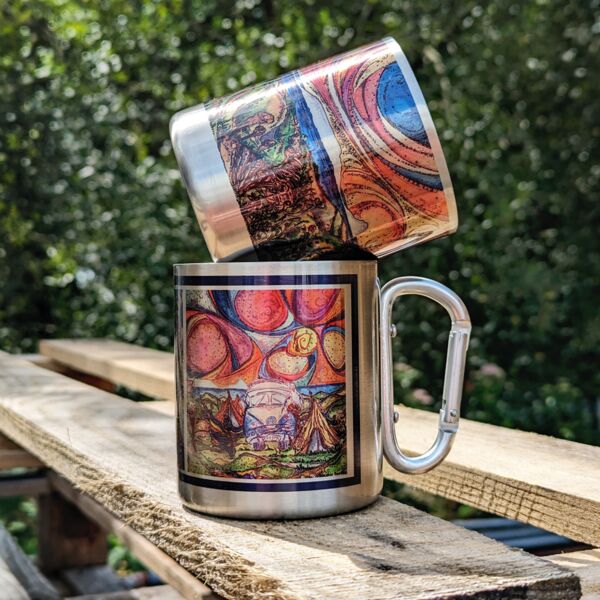 Gift Goat Carabiner Clip On Mug 11oz Thumbnail