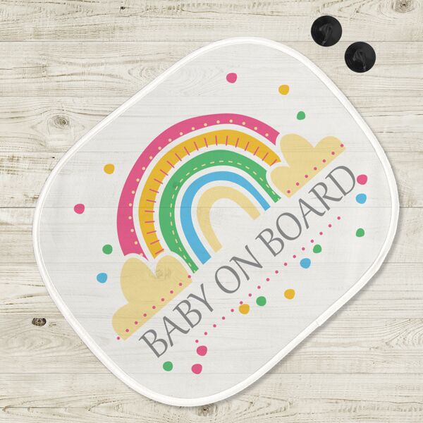 Gift Goat Personalised Sun Shade Car Visor(Double) Thumbnail