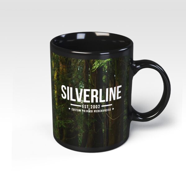 Black Panel Mug 11oz Thumbnail