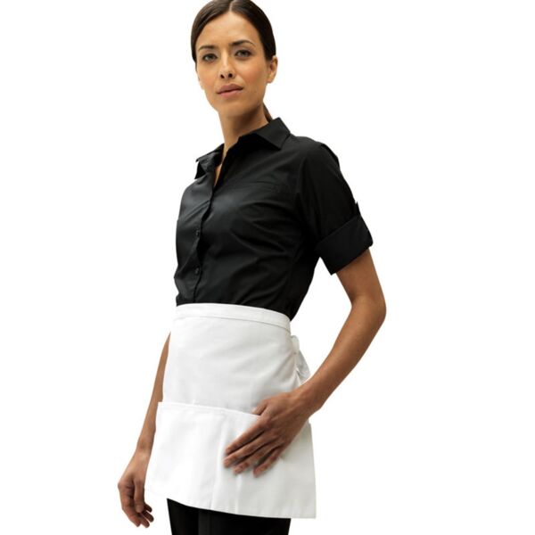 3-open-pocket waist apron Thumbnail