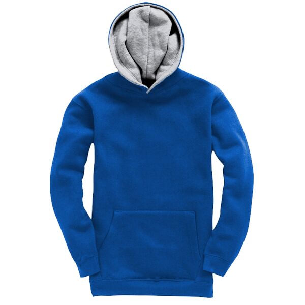 Premium Contrast Kids Hoodie Thumbnail