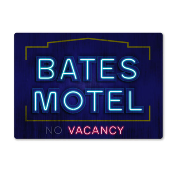 Bates Motel Metal Sign Thumbnail