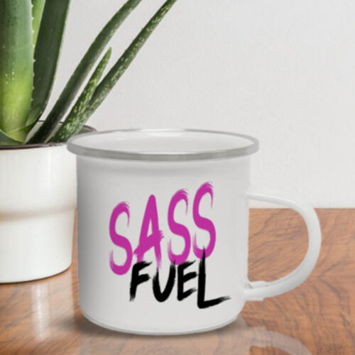 Sass Fuel  Enamel 10ozMug Thumbnail