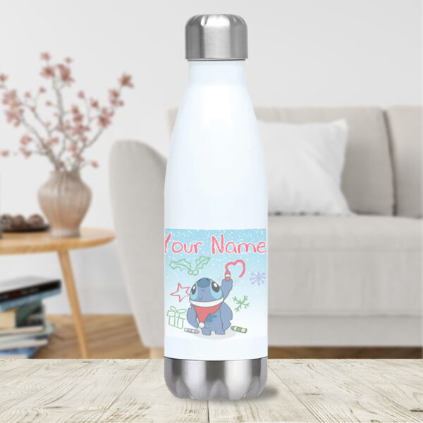 Personalised Christmas Stitch Bowling Pin Thumbnail