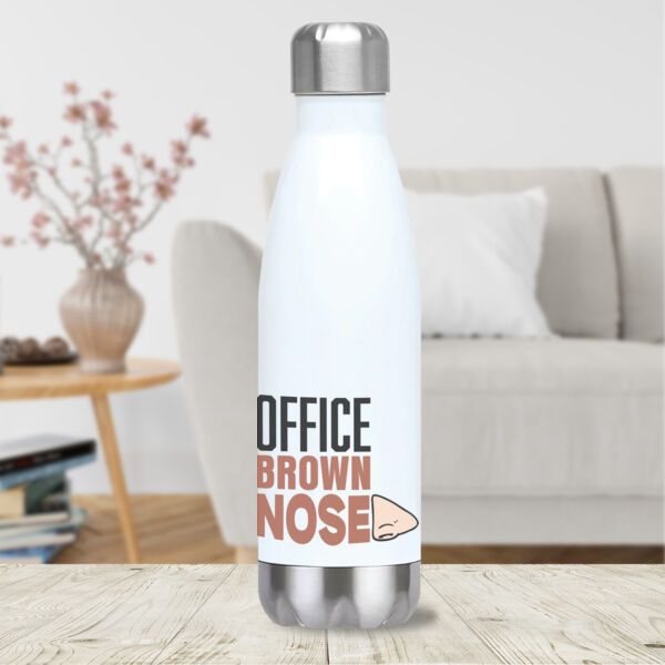 "Office Brown Nose" Bowling Pin Bottle Thumbnail