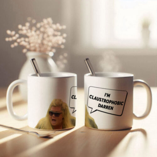 "I'm claustrophobic Darren!" 11oz Mug Thumbnail