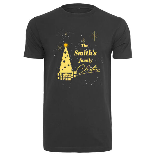 Personalised Family Christmas T-Shirt Thumbnail