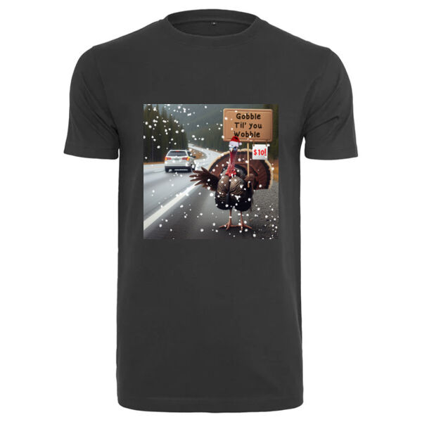 Gobble 'til you wobble T-Shirt Thumbnail