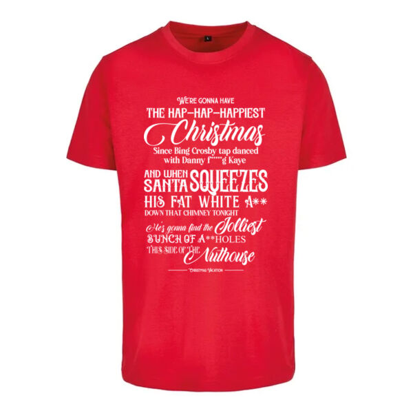 Griswold Quote Hap Hap Happiest T-Shirt Thumbnail