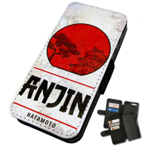 Anjin Hatamoto iPhone Flip Case Thumbnail