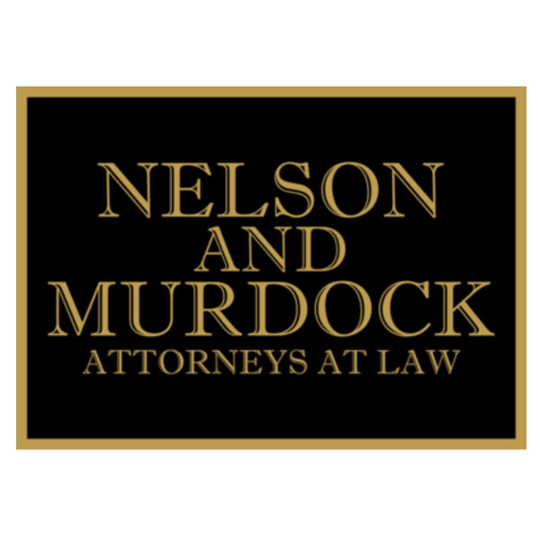 Nelson and Murdock Metal Sign Thumbnail