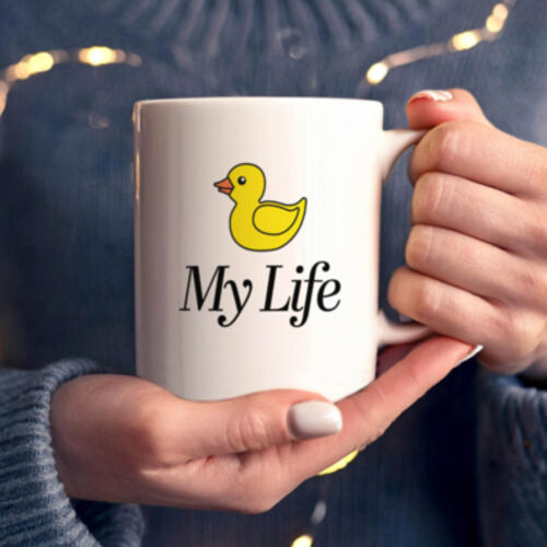 "Duck my life" 11oz Mug Thumbnail