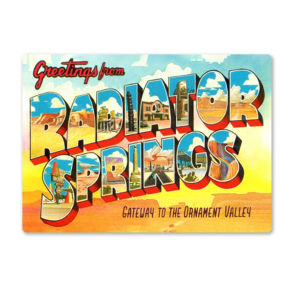 Radiator Springs Metal Sign Thumbnail