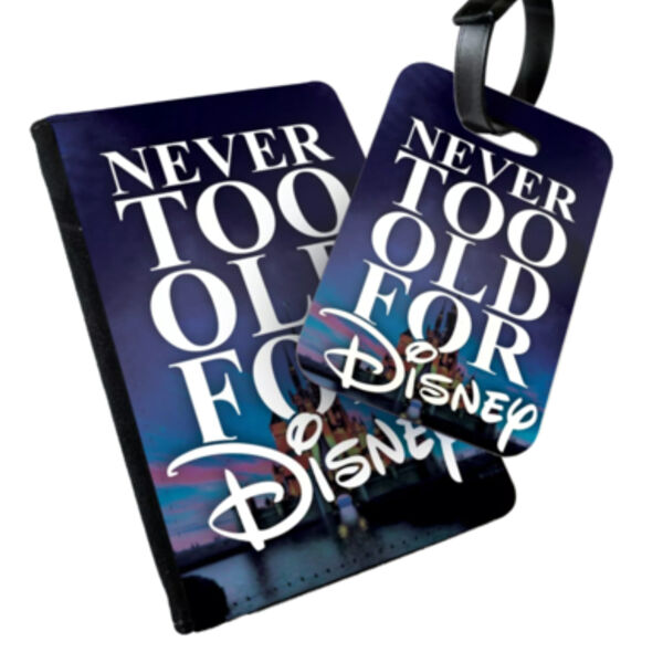 Never to old for Disney Passport holder & luggage tag Thumbnail