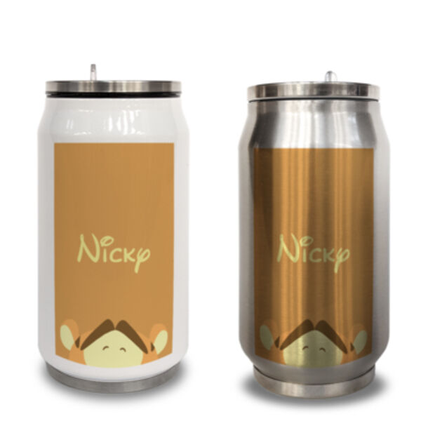 Personalised Tigger Can Flask Thumbnail