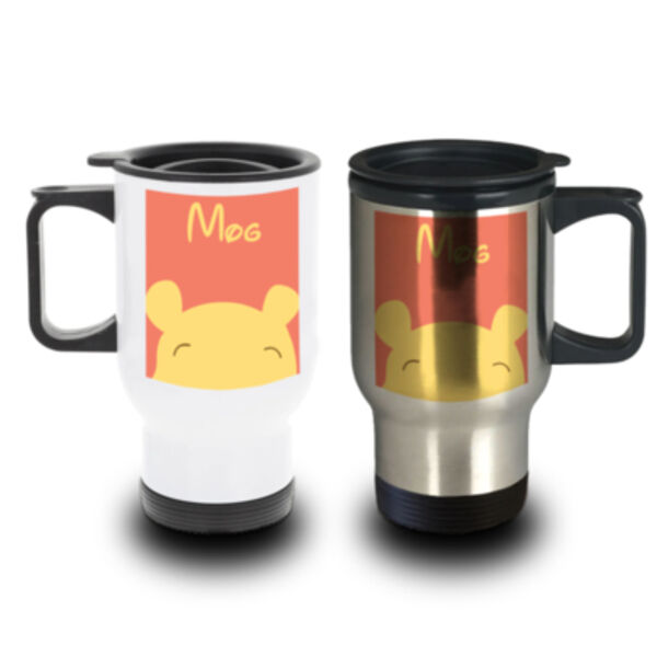 Personalised Winnie the Pooh Travel Mug Thumbnail