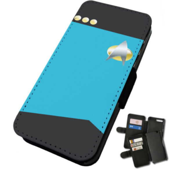 Star Trek Blue Shirt Samsung Flip Case Thumbnail