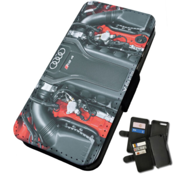 Audi RS4 Engine iPhone Flip Case Thumbnail